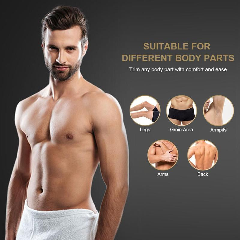 OLOV Electric Body Hair Shaver-Groin Hair Trimmer, Balltrimmer for Men -Replaceable Ceramic Blade Heads,Usbrecharge,Waterproof Male Hygiene Razor Safe Quick Giftscordless Gentle Trimming Fast Trimming